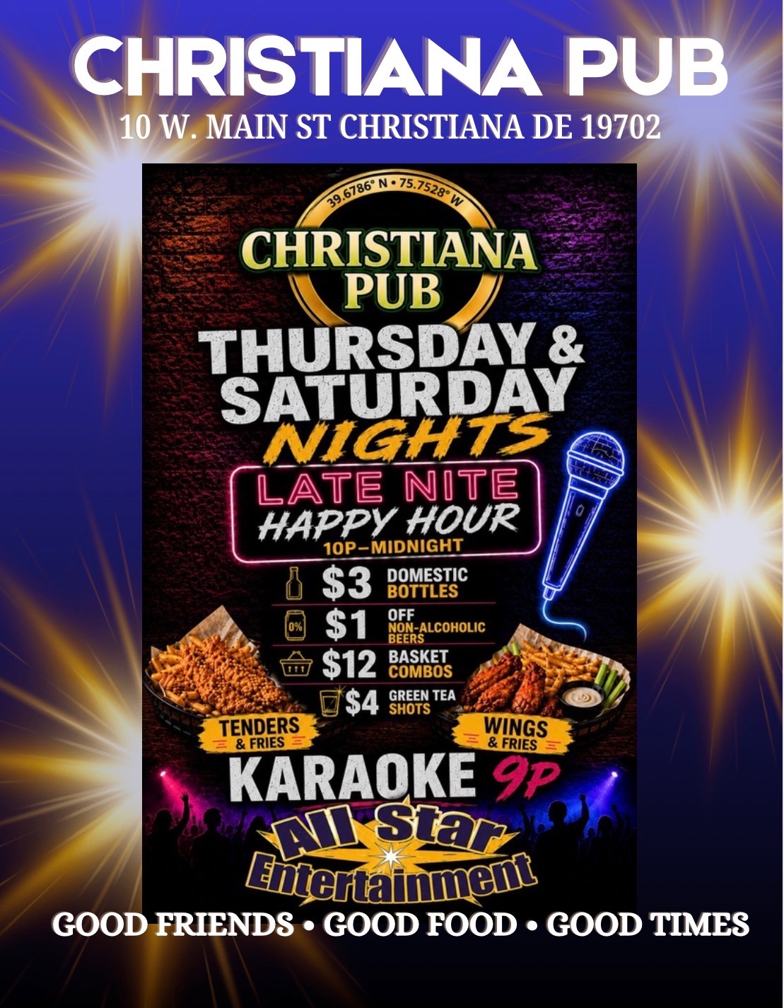 Thursday & Sat